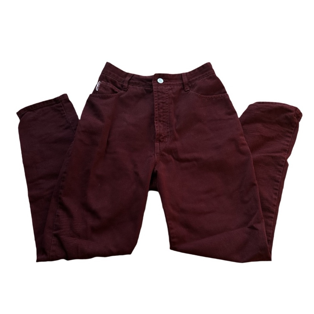 Bongo Deep Red Denim Pants